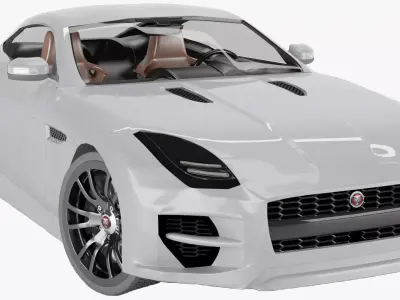 Jaguar F Type  3D model