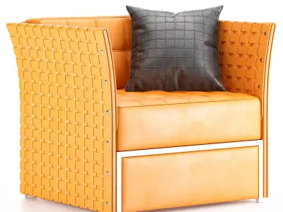 Zani Collezione Poltrone Low-poly 3D model