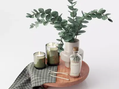 Decorative Set 03 3D model