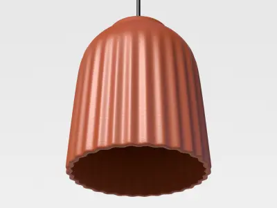 Touch Pendant Lamp Vertical 3D model