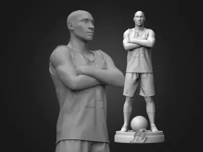 Kobe Bryant 3D Printable 3S 3D print model