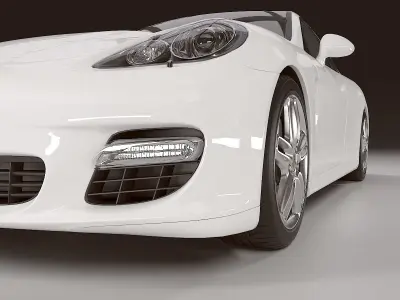 Porsche Panamera Turbo 3D model