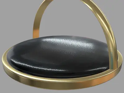 Modern Luxury Table 02 Low-poly 3D model
