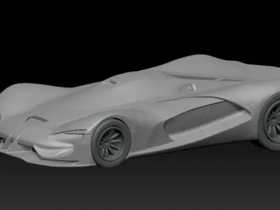 SRT Tomahawk Vision Gran Turismo 3D print model