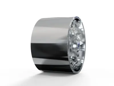 REAR forgiato Forata DURO DUALLY WHEEL Free 3D print model