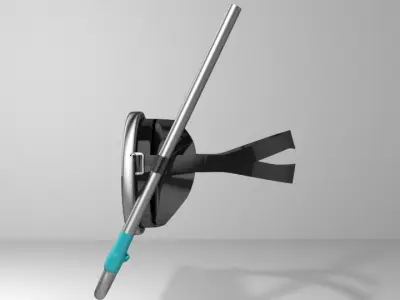 Scuba Diver Mask Type 2 3D model