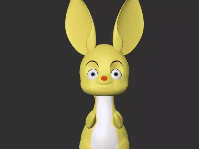 cute rat model 3D print model