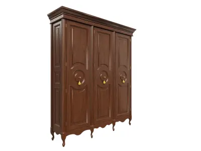 Classic cabinet 07 08 3D model