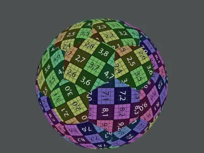 Soccer Ball 01 3D model