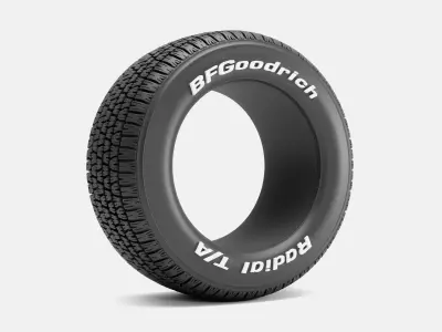15x10 BFGoodrich Radial TA Tire 295-50-15 3D print model