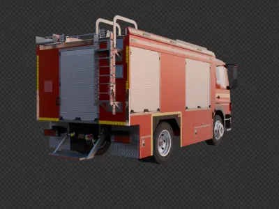 Fire Truck 3D model