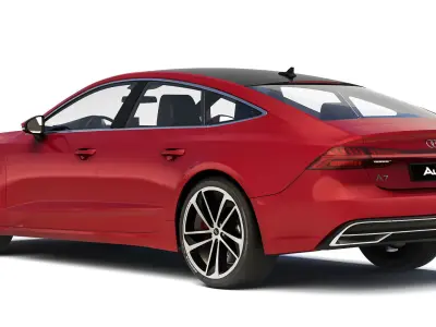 Audi A7 Sportback 2018 3D model