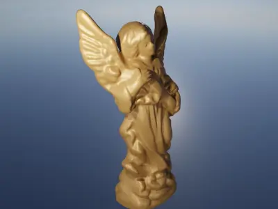 Angel ornement 3D print model