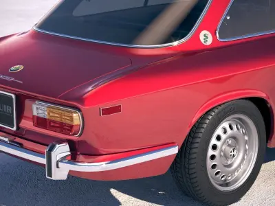 Alfa Romeo GTV 1974 3D model