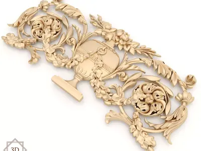 Decor 15 - For CNC and Interior 3D model