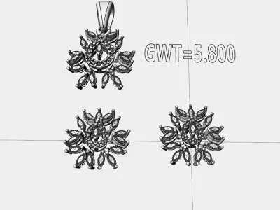FASION PENDANT 3D model get