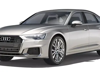 Audi A6 S-Line 2019 3D model