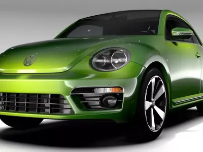 VW Beetle 2017 3D model