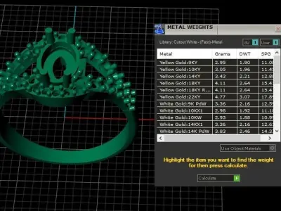 Fashion Ring Free 3D print model