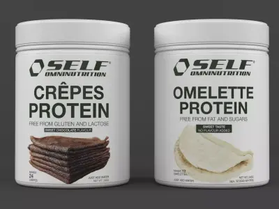 Protein Powder 3D model 180