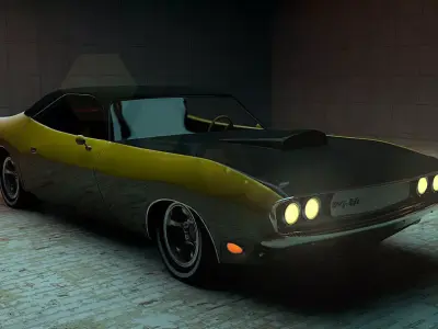 1970 Dodge Challanger 3D model