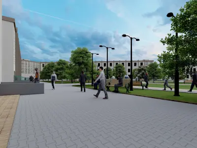 College Of Medicine COM22 3D model