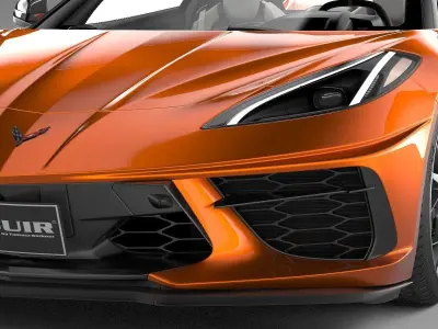 Chevrolet Corvette C8 Stingray Convertible CG 2020 3D model