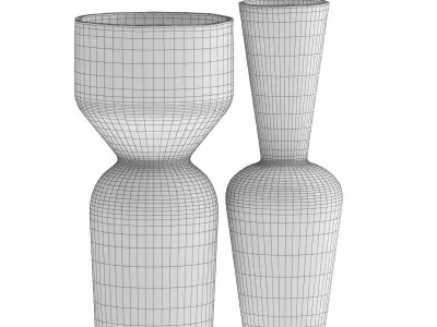 Vase 08 3D model purchase