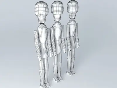ornament decorative object doll doll Free 3D model