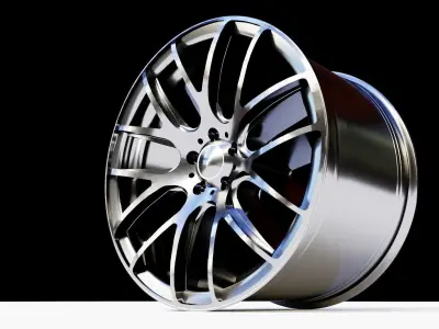 Car Wheel - Micro 111 Rims 3D model