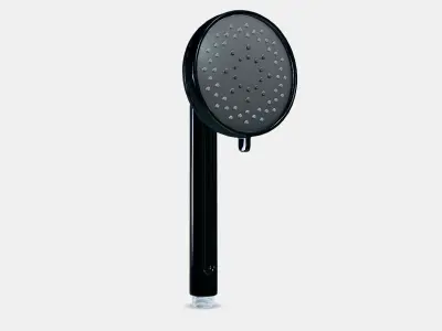 VOXNAN 5-spray handshower Low-poly 3D model