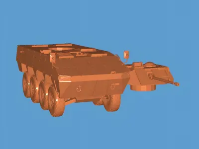 Patria amv 35 8x8 3D print model