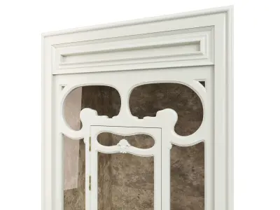 Entrance classic door 59 3D model