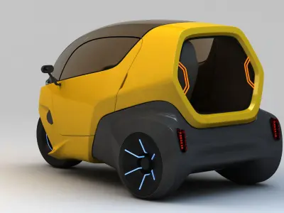 Bemo 1  Concept EV 3D model