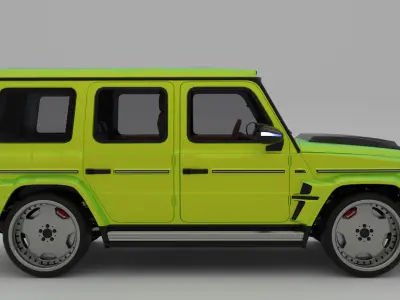 Mercedes Benz Brabus 3D model