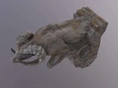 Gargoyles Low-poly 3D model