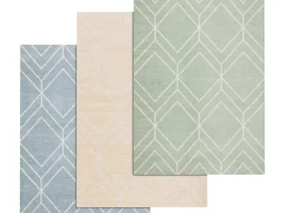 Rug Set 2203 3D model