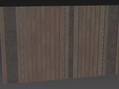Decorative V78 Wall Panels 3D model