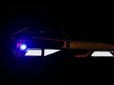 Prototype  DeLorean  3D model