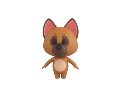 Character167 Dog 3D model