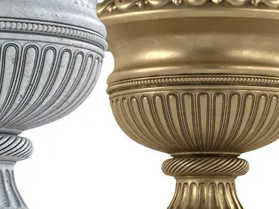 Decorative vase for a flower pot Flowerpot 3D model