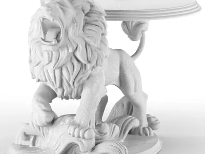 Lion Table 3D model