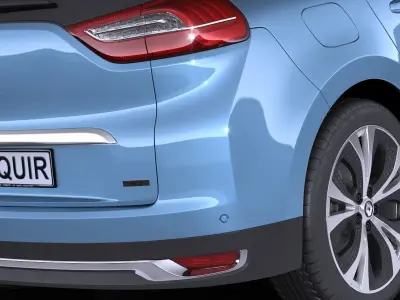 Renault Grand Scenic 2017 3D model