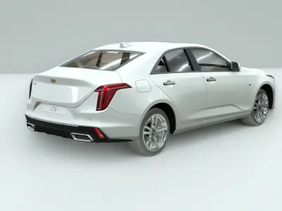 Cadilac ct4 2021 3D model