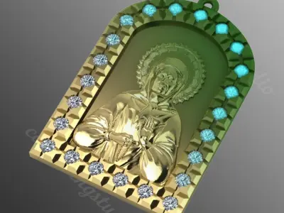 Pendant  od13 3D print model