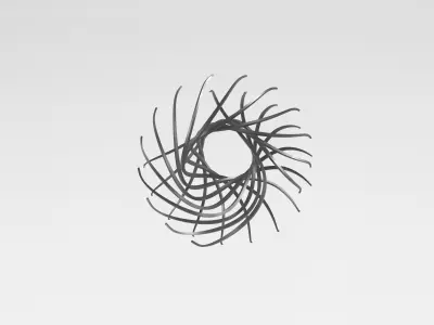 Abstract Shape v2 001 Low-poly 3D model