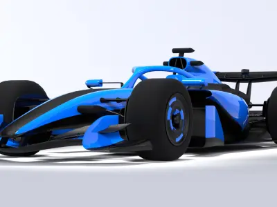 FX26 F1 2026 Car Concept 3D model