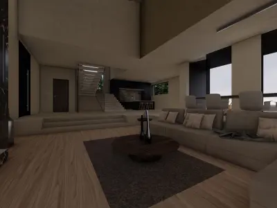Villa Njer  3D model
