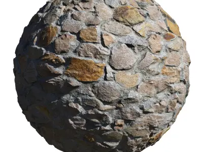 Ultra realistic Decorative Stone  3D model