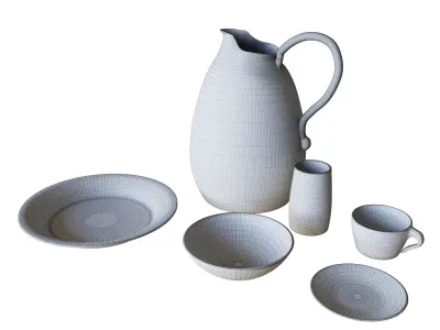 Talavera Plates 3D model